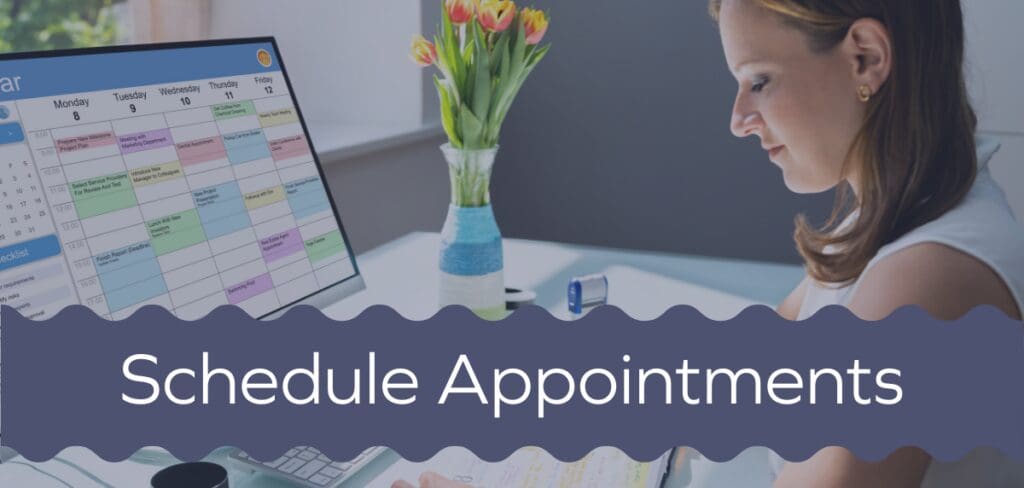 Schedule Appointments